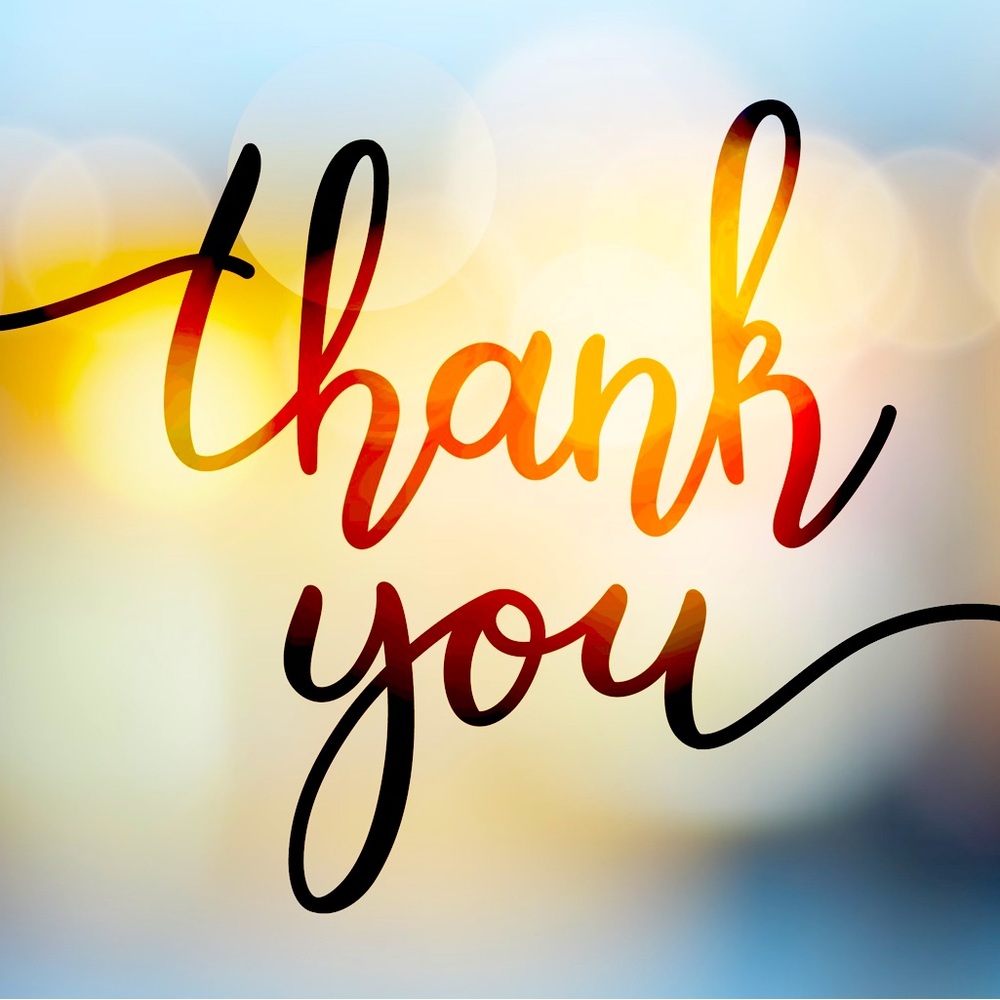 Thank you everyone!